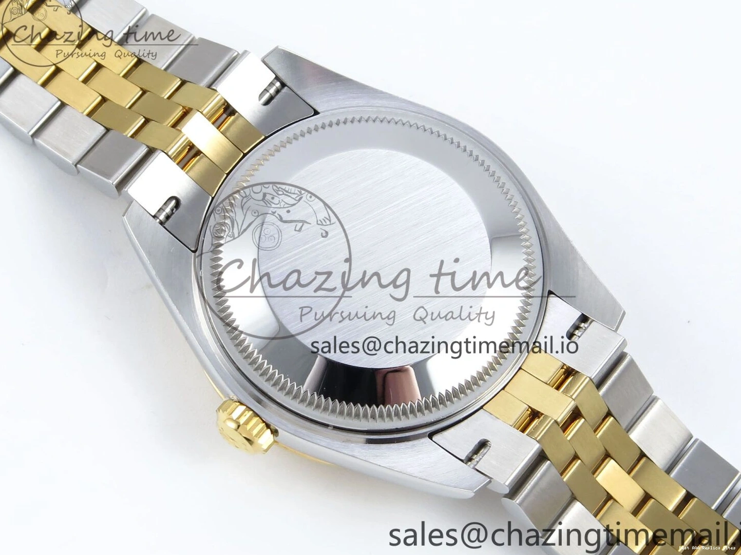 Good Copy Rolex Watches Jubilee Diamonds ETA Roman Dial 278383RBR MoistureWicking ARF SS Bracelet 904L DateJust Best 31 1:1 Bezel on White Edition Steel 407 YG 0108